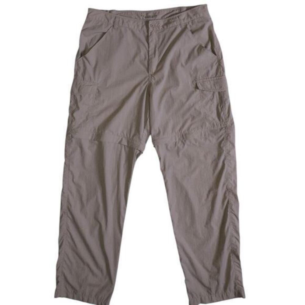 Columbia Omni-Shade Men’s Sun Protection Nylon Cargo Pants Khaki M‎ 34×29